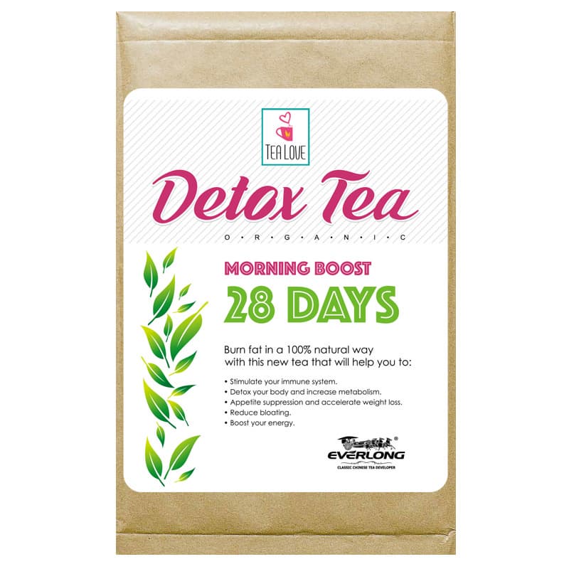 100_ Organic Herbal Detox Tea _morning boost tea 28 day_